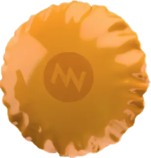 Palloncino tondo giallo