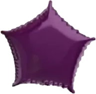 Palloncino stella viola