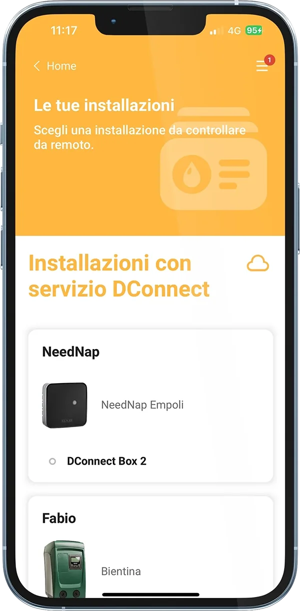 DAB DConnect App - iPhone